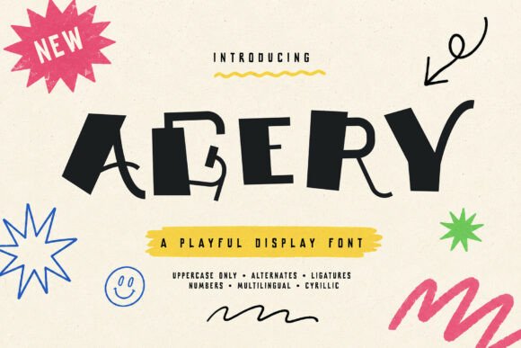 Agery: A Playful Display Font That Pops on Every Screen