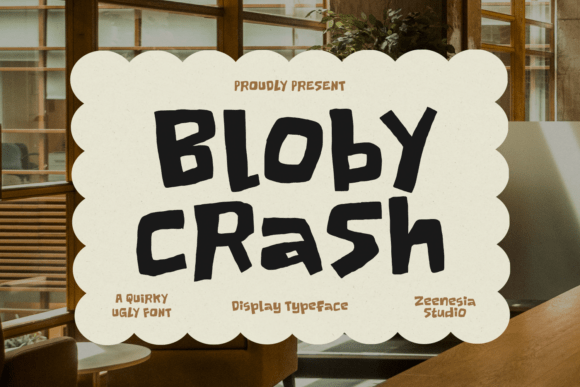 Bloby Crush: A Display Font That Makes Your Brand Feel Human