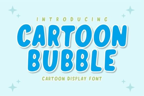 Cartoon Bubble: A Display Font for Bold Digital Moments