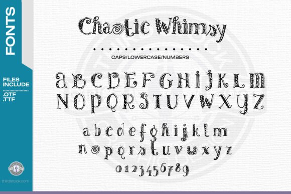 Chaotic Whimsy: A Display Typeface That Feels Like a Deep Breath