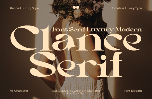 Clance Serif: A Display Font That Feels Like Home