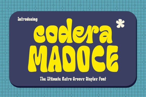 Codera Madoce: A Display Font That Makes Your Marketing Move