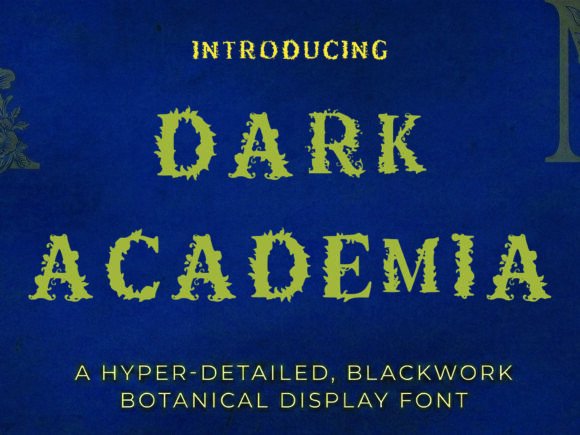 Dark Academia Font: Elevate Your Brand with Moody Elegance