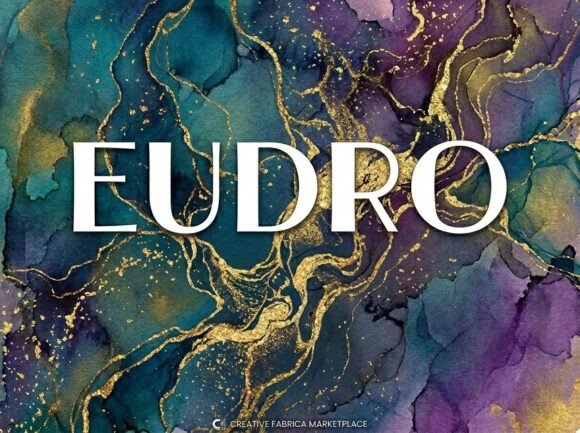 Eudro Display Font for Handmade Creators