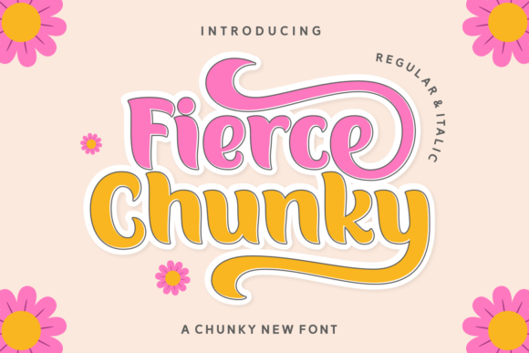 Fierce Chunky: A Playful Display Font That Builds Brand Personality