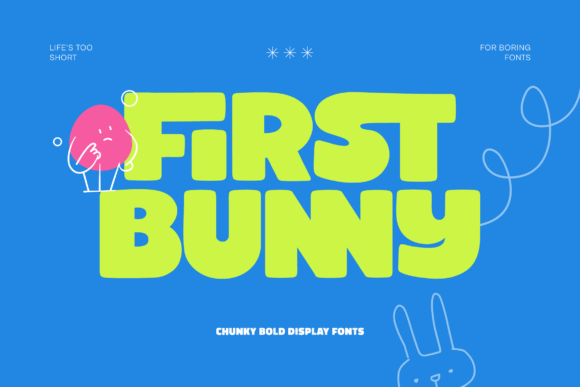 First Bunny: A Display Font That Feels Like a Warm Welcome