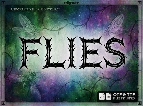 Flies: A Bold Display Typeface for Impactful Web Headlines