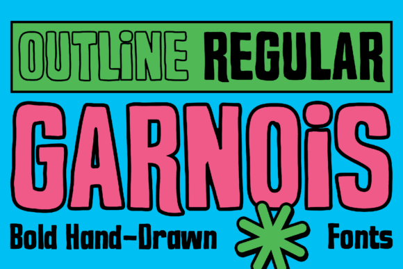 Garnois: A Bold, Hand-Drawn Display Font That Builds Brand Confidence