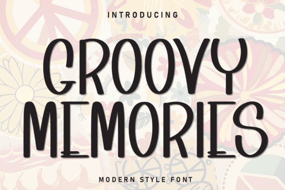 Groovy Memories: A Handwritten Display Font That Connects