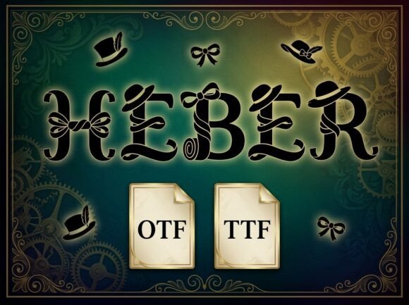 Heber: A Display Typeface That Commands Attention