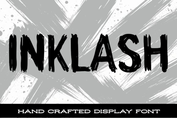 Inklash: A Bold Display Font That Commands Attention Online