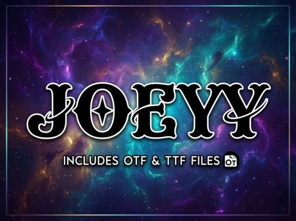 Joeyy: A Display Font That Earns Its Space