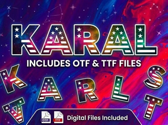 Karal: A Standout Display Font for Handmade Creators