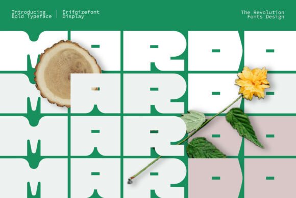 Mardo: A Bold Geometric Display Typeface for Confident Branding