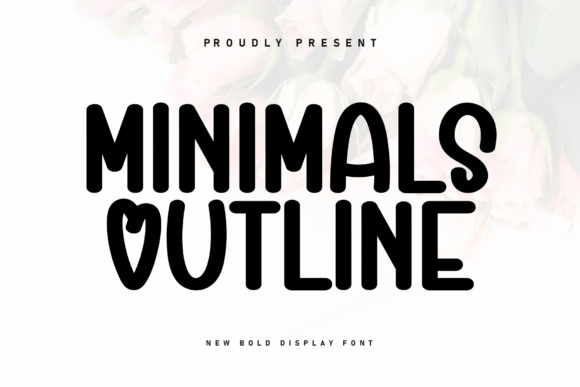 Minimals Outline: A Handwritten Display Font for Scroll-Stopping Brand Content