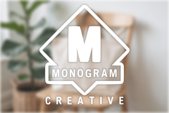 Monogram Creative: A Shield Monogram Font with Quiet Confidence