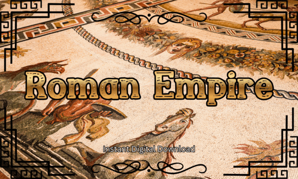 Roman Empire Font: A Bold, Timeless Display Typeface for Small Business Branding