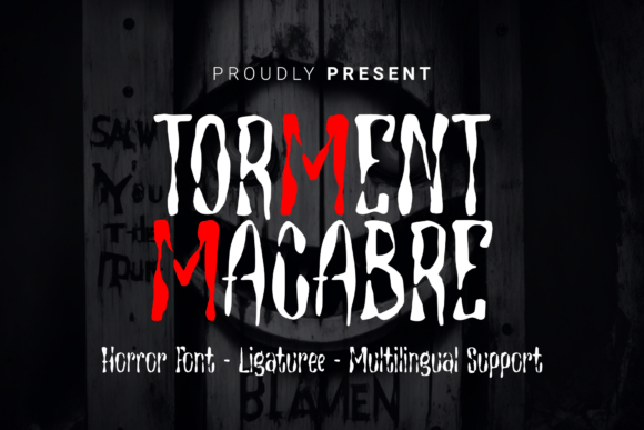 Torment Macabre: A Hauntingly Effective Display Font for Digital Branding