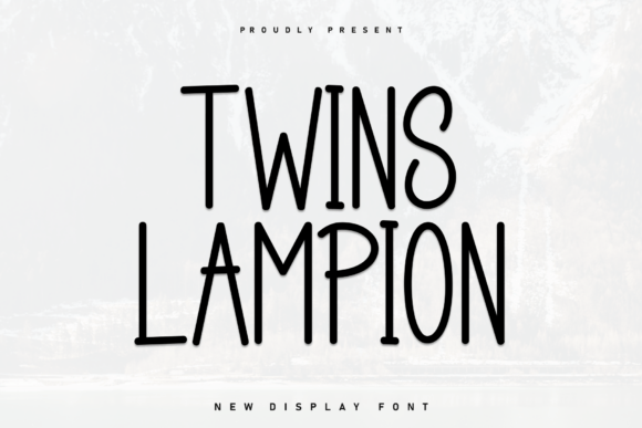Twins Lampion: A Handwritten Display Font with Gentle Rhythm